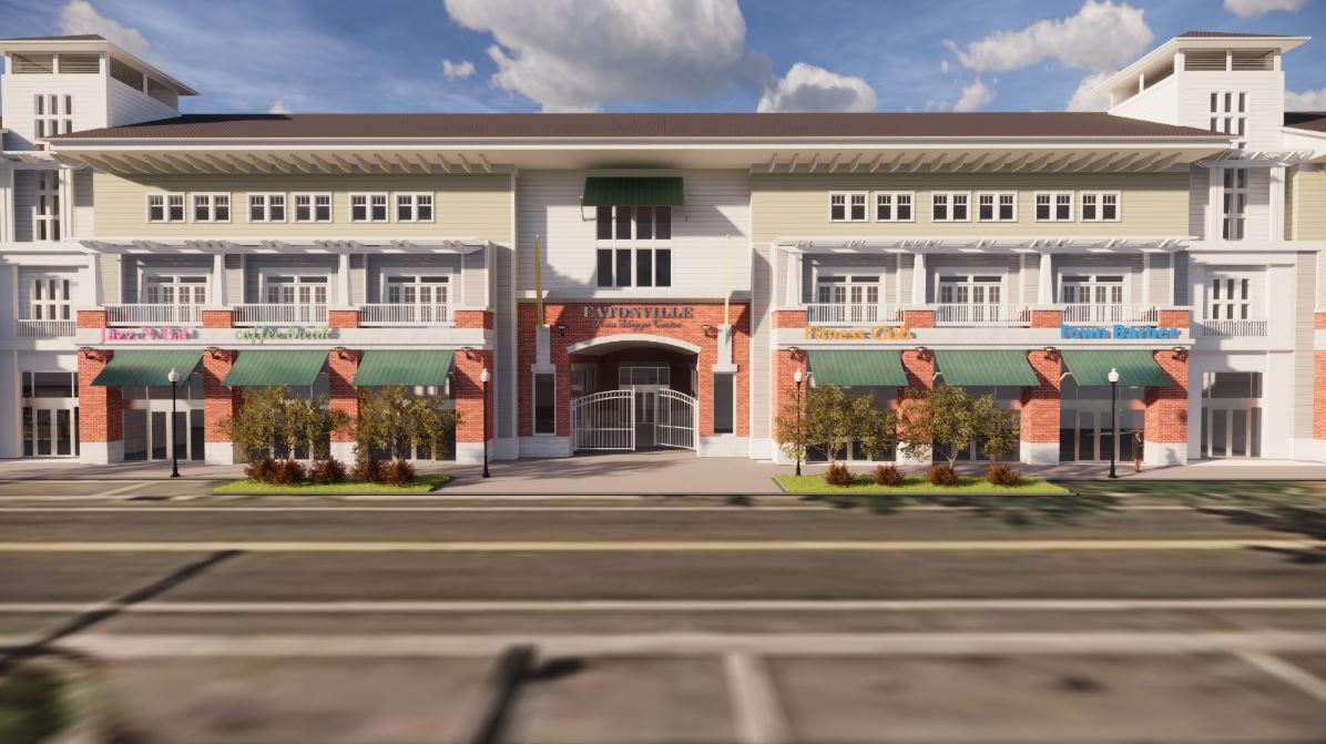 Eatonville Town Shoppe rendering